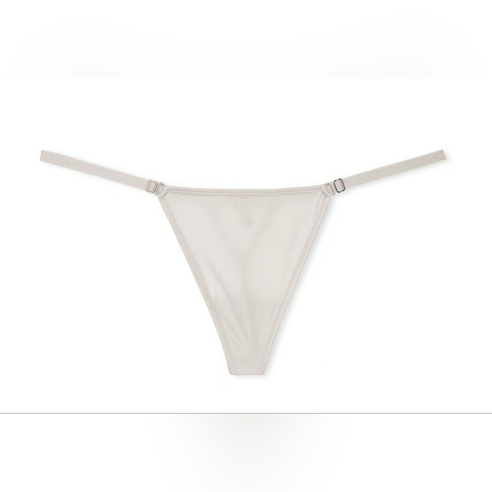 Victoria's Secret Very Sexy Starstruck Hardware Adjustable V-String Size M -NWT